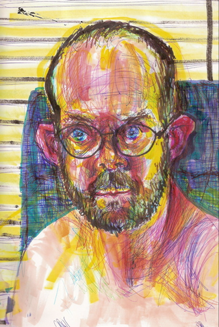 Illustration for article titled The self-portraits of an artist under the influence of meth, PCP, and other drugs